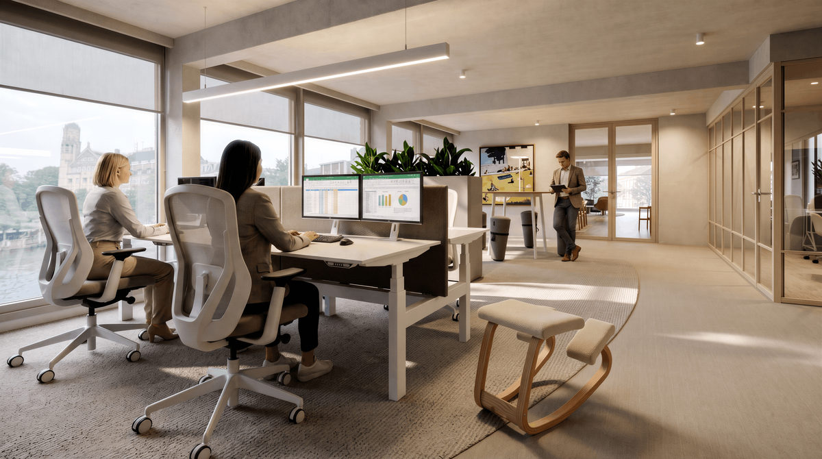 Calm Collective meubelcollectie met warme tinten en organische vormen